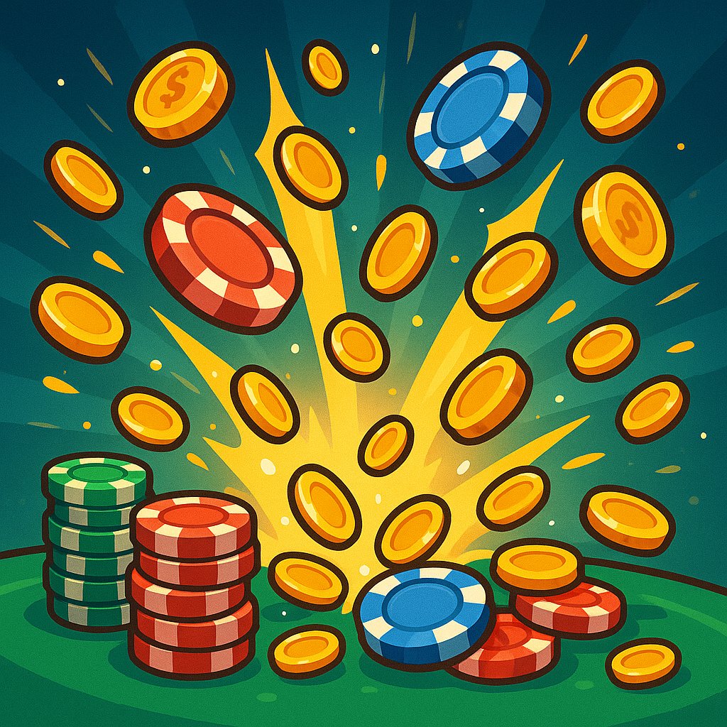 Tampilan meja Lucky Twins di platform olotogel dengan dealer langsung